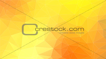 Abstract  yellow triangle background