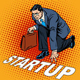 Business concept startup businessman