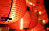 Red lanterns ( Tang Lung ) - Chinese New Year decorations
