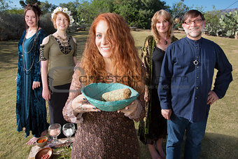 Pagan Group with Sage Smudge