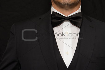 Gentleman in Black Tie