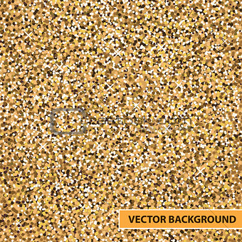 vector gold glitter background