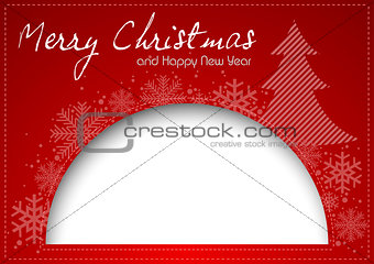 Red Christmas Greeting