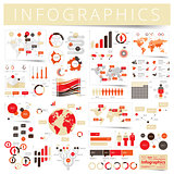 Set of infographics design elements