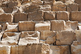 Wall of pyramid