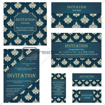 Set of Invitation Cards