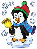 Christmas penguin topic image 1