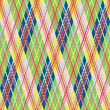Rhombic seamless pattern in bright colors