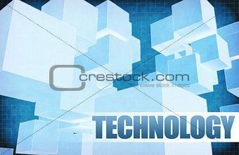 Technology on Futuristic Abstract