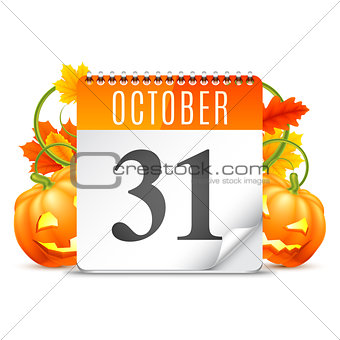 Halloween Calendar