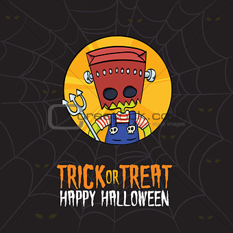 Halloween Trick or Treat Monster Costume