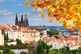view of  Prague from Hradcany district