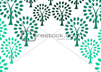 Decorative tree background