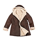 Sheepskin winter coat