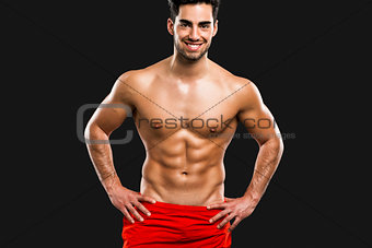Sexy muscular man