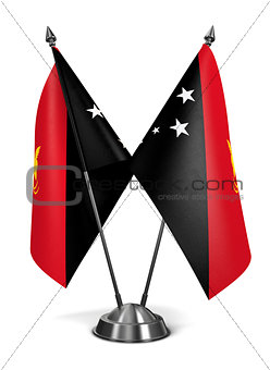 Papua New Guinea - Miniature Flags.