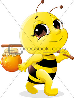 beautiful bee