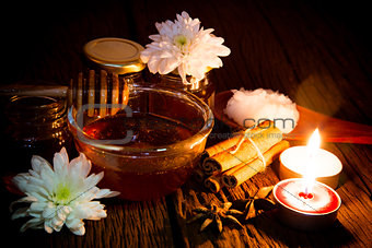 Honey and spa treatment