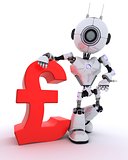 Robot with pound sign