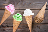 Different sorts of Ice Cream 