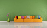 Colorful lounge