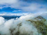 Above clouds on Lofoten