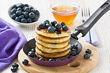 Blueberry pancakes
