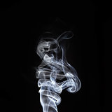 Swirls of smoke