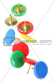 Colourful Thumb Tacks 