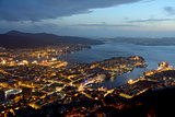 Bergen - top night view