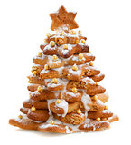 gingerbread christmas tree