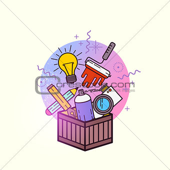 Box of Creative Items