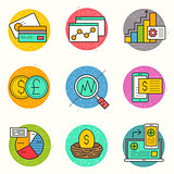Business Financial Icon Set