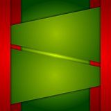 Red green abstract corporate background