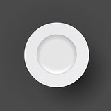 White plate icon
