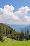 View from Blomberg Alps