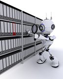 Robot searching documents