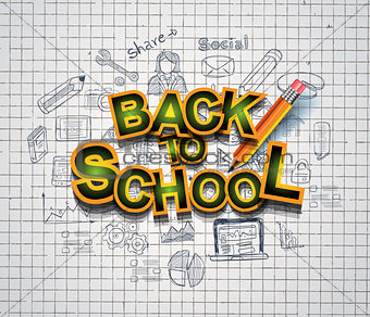 Back to School Background to use for advertiments