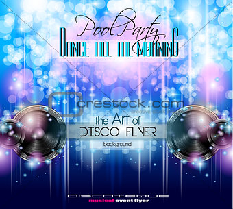 Disco Club Flyer Template for your Music Nights Event.