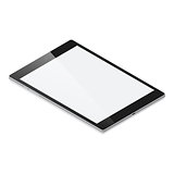 Tablet pc detailed isometric icon
