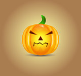 Vector halloween pumpkin