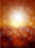 Vector abstract sun holiday blurred background