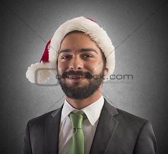 Santa claus businessperson