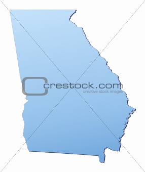 Georgia(USA) map