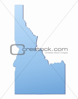 Idaho(USA) map