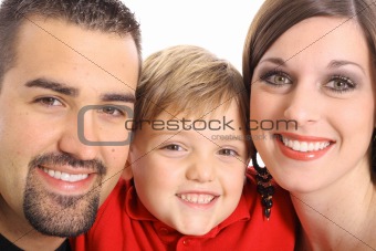 shot of a beautiful family portrait