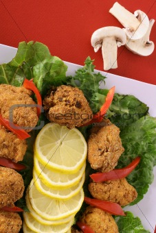 southern fried alligator fritters