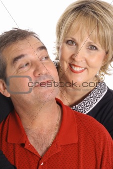 shot of an attractive middle aged couple in love