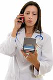 Medical doctor telephone advice