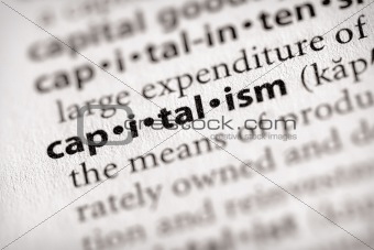 Dictionary Series - Economics: capitalism